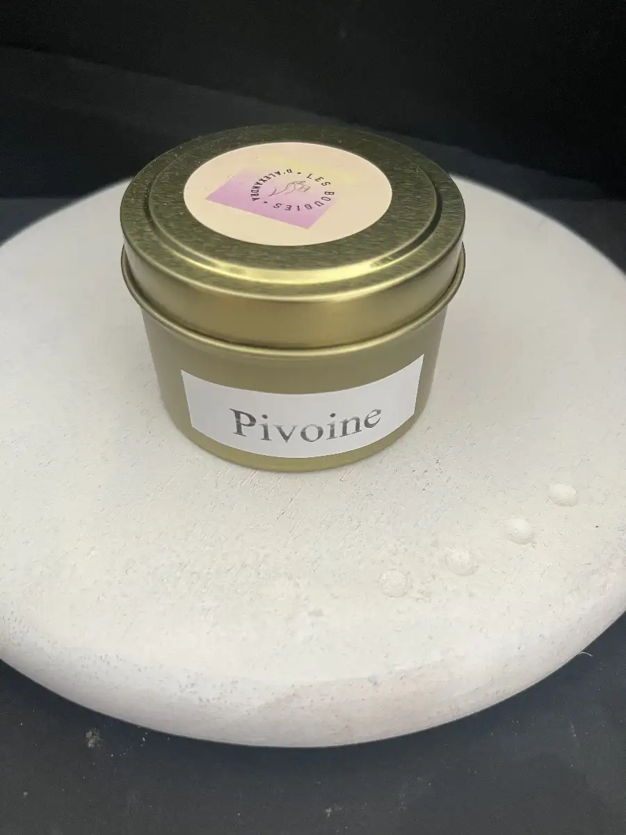 bougie pivoine