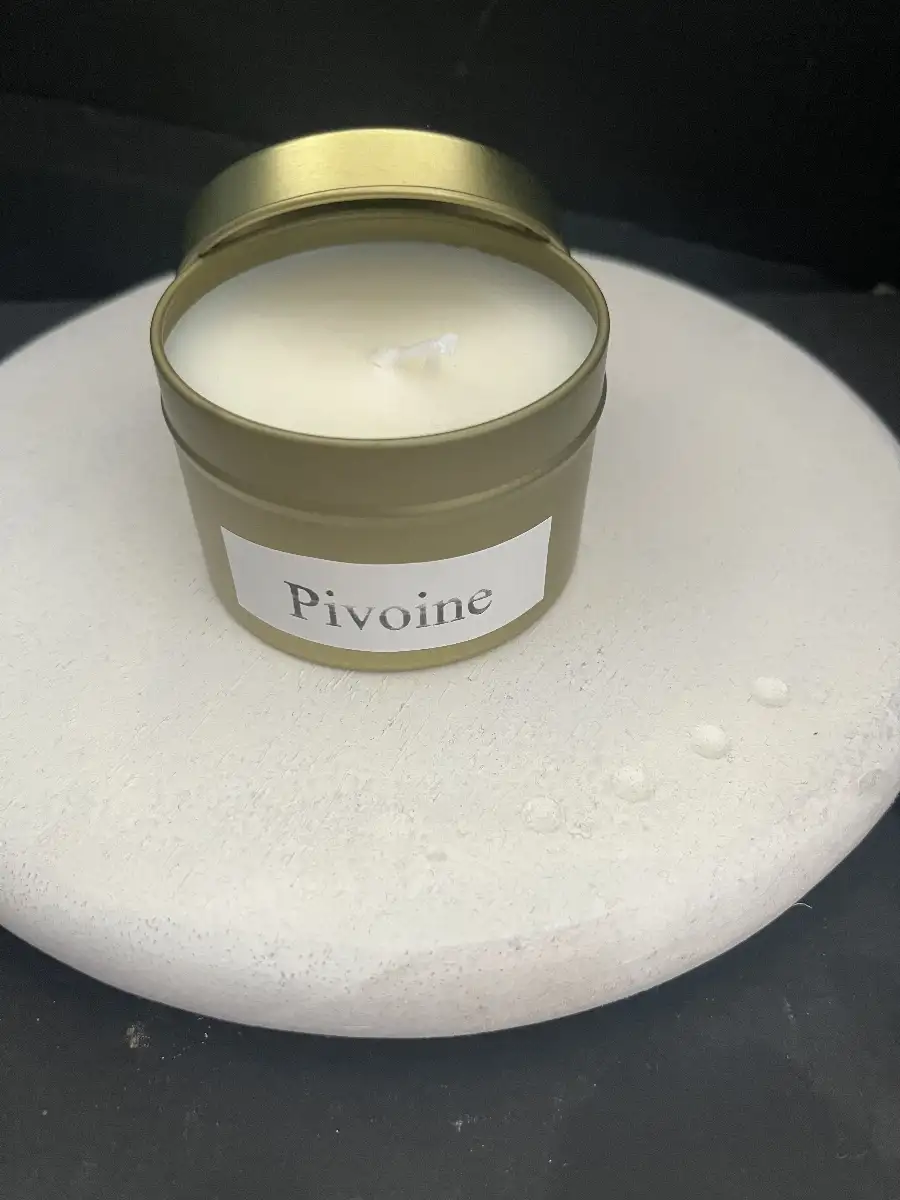 bougie pivoine